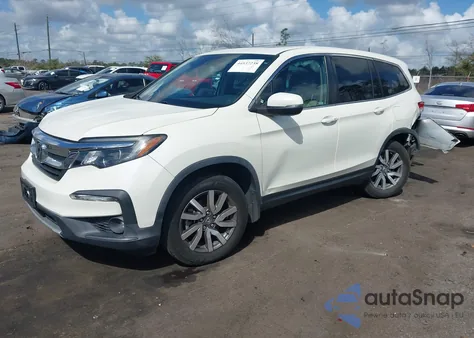 2019 Honda Pilot Ex-L from USA, damaged, VIN 5FNYF6H52KB052612